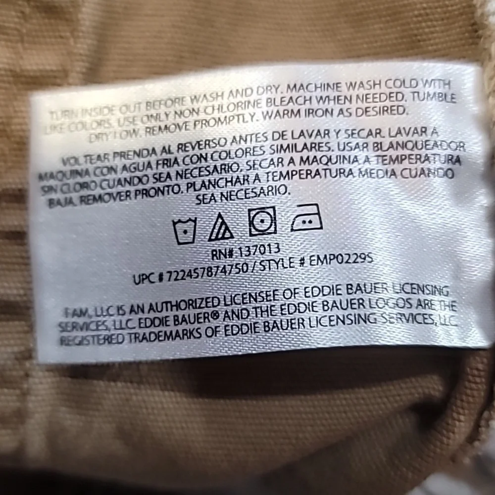 0818. EUC ~ Eddie Bauer ~ 98% Cotton ~ 2% Spandex ~ Reinforced Pockets & Hem ~ - Picture 14 of 14